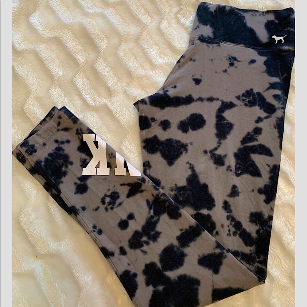 Victorias Secret Pink Tie Dye Leggings